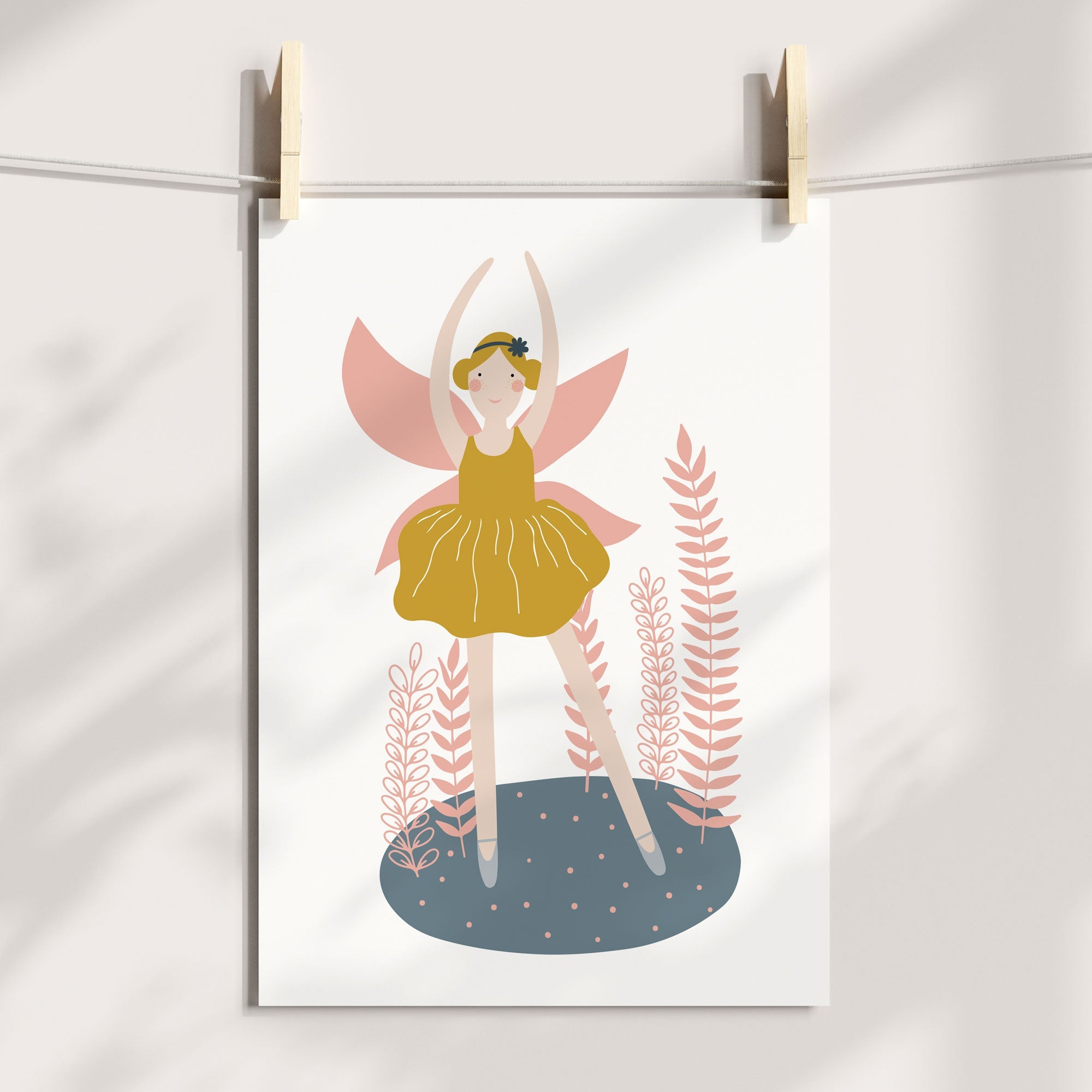 Fairy Ballerina Print I