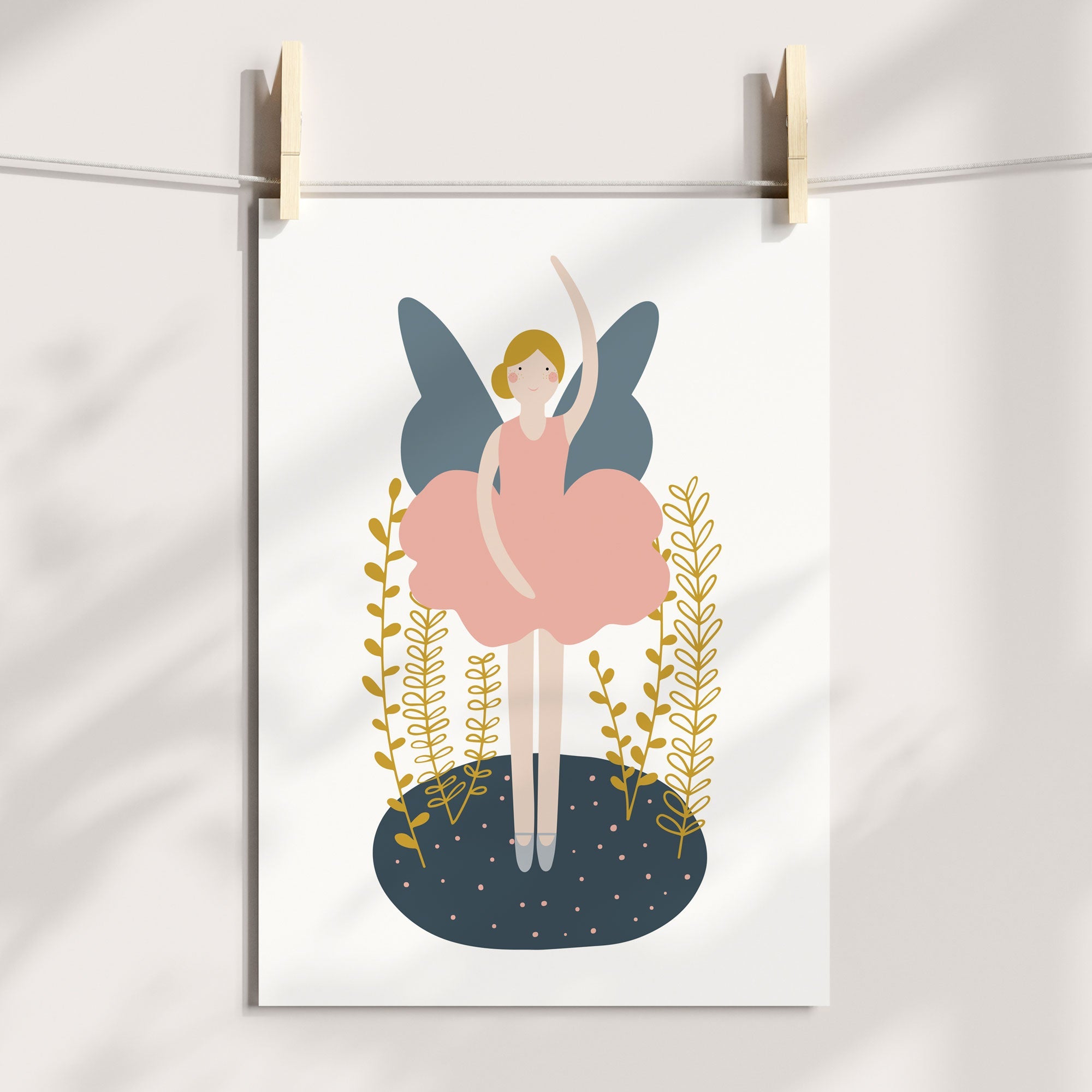 Fairy Ballerina Print IV