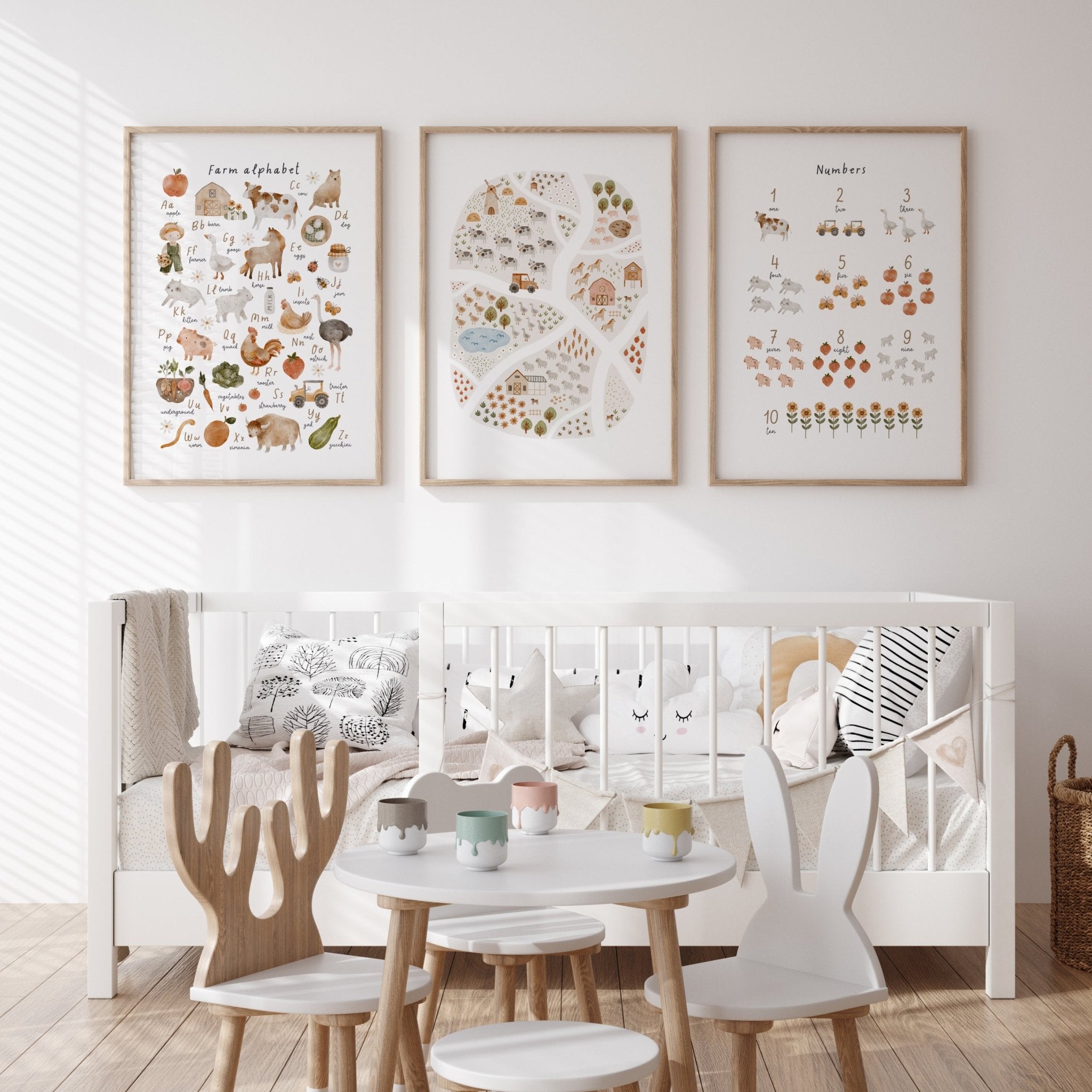 Farm Alphabet Print