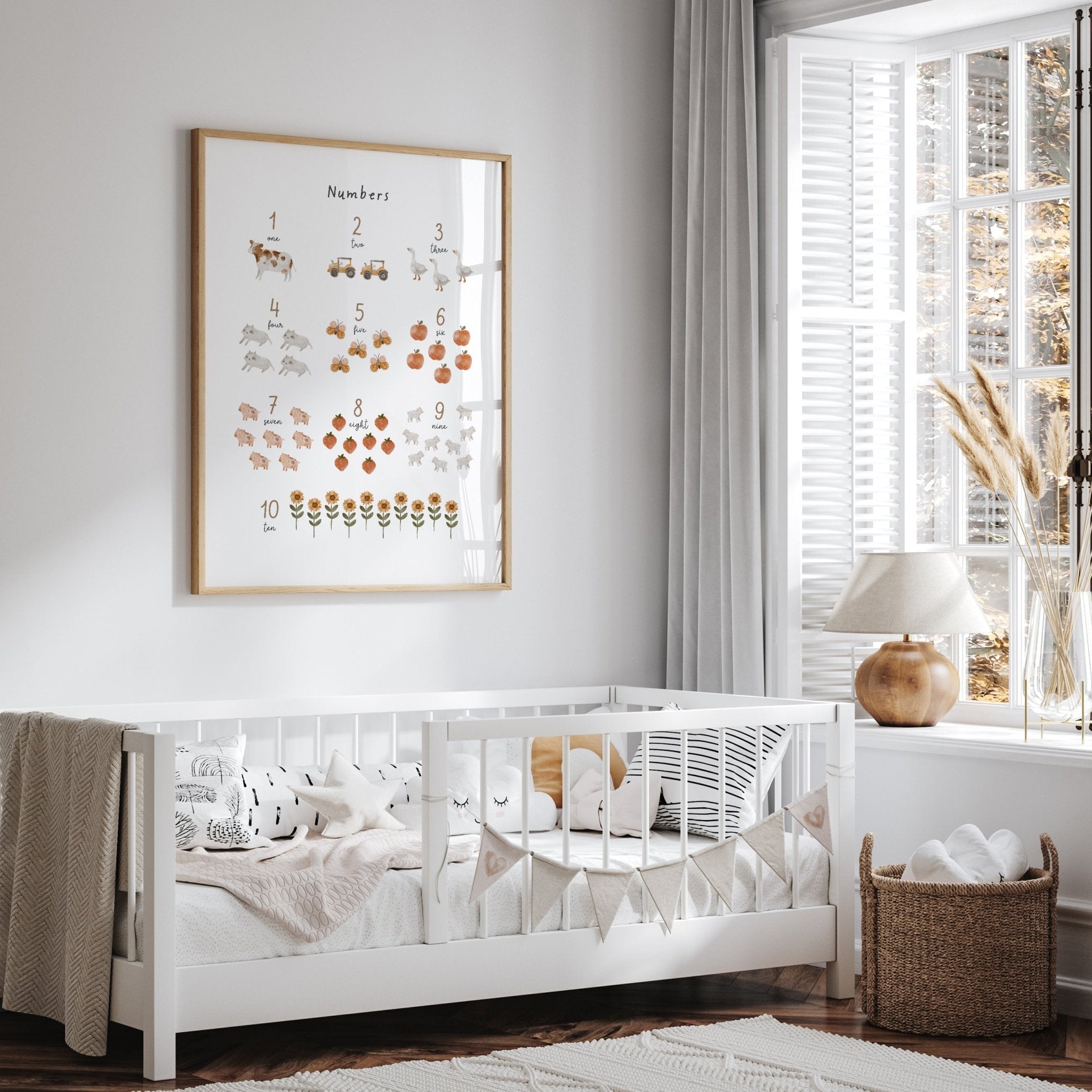 Farm Numbers Print