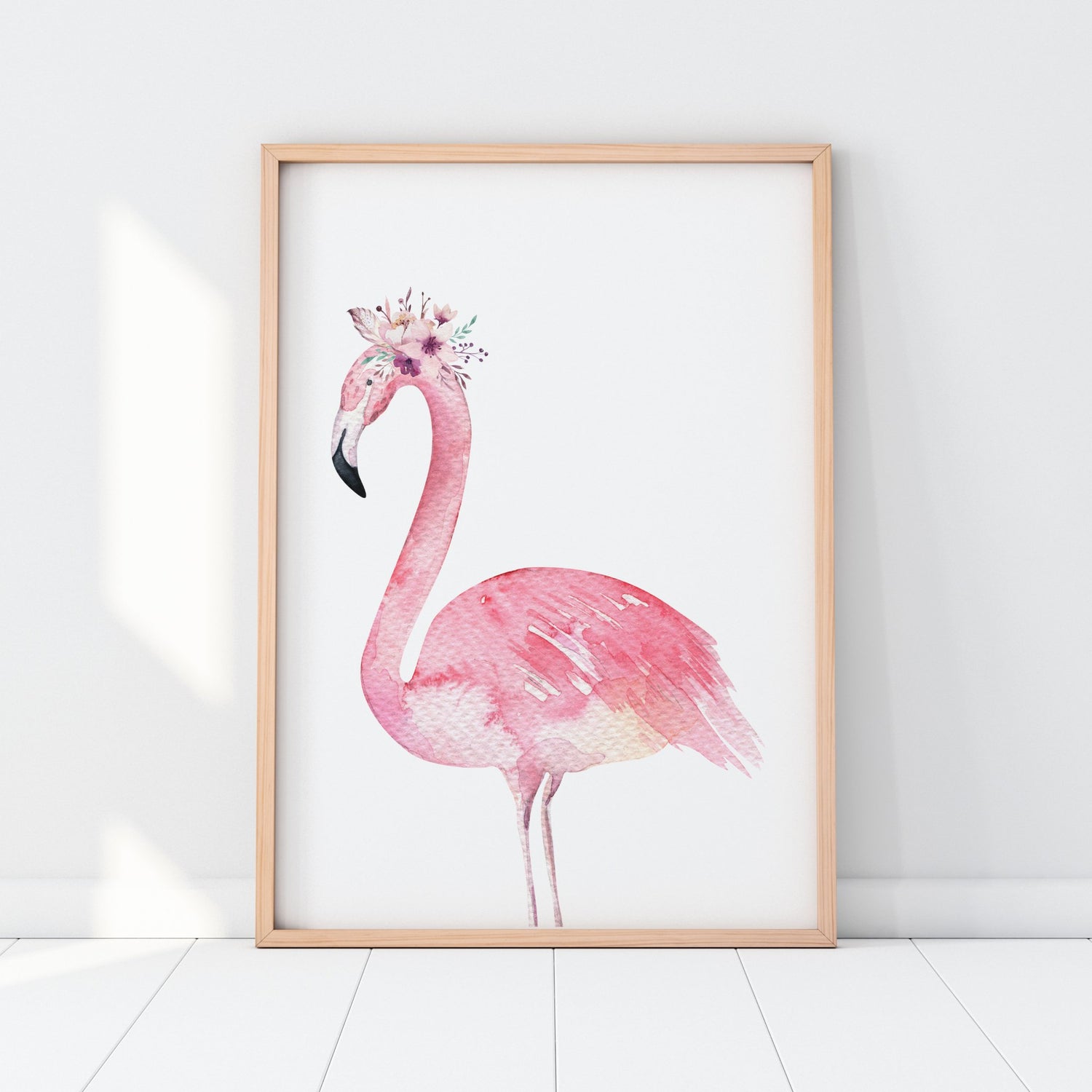 Flamingos & Name Prints