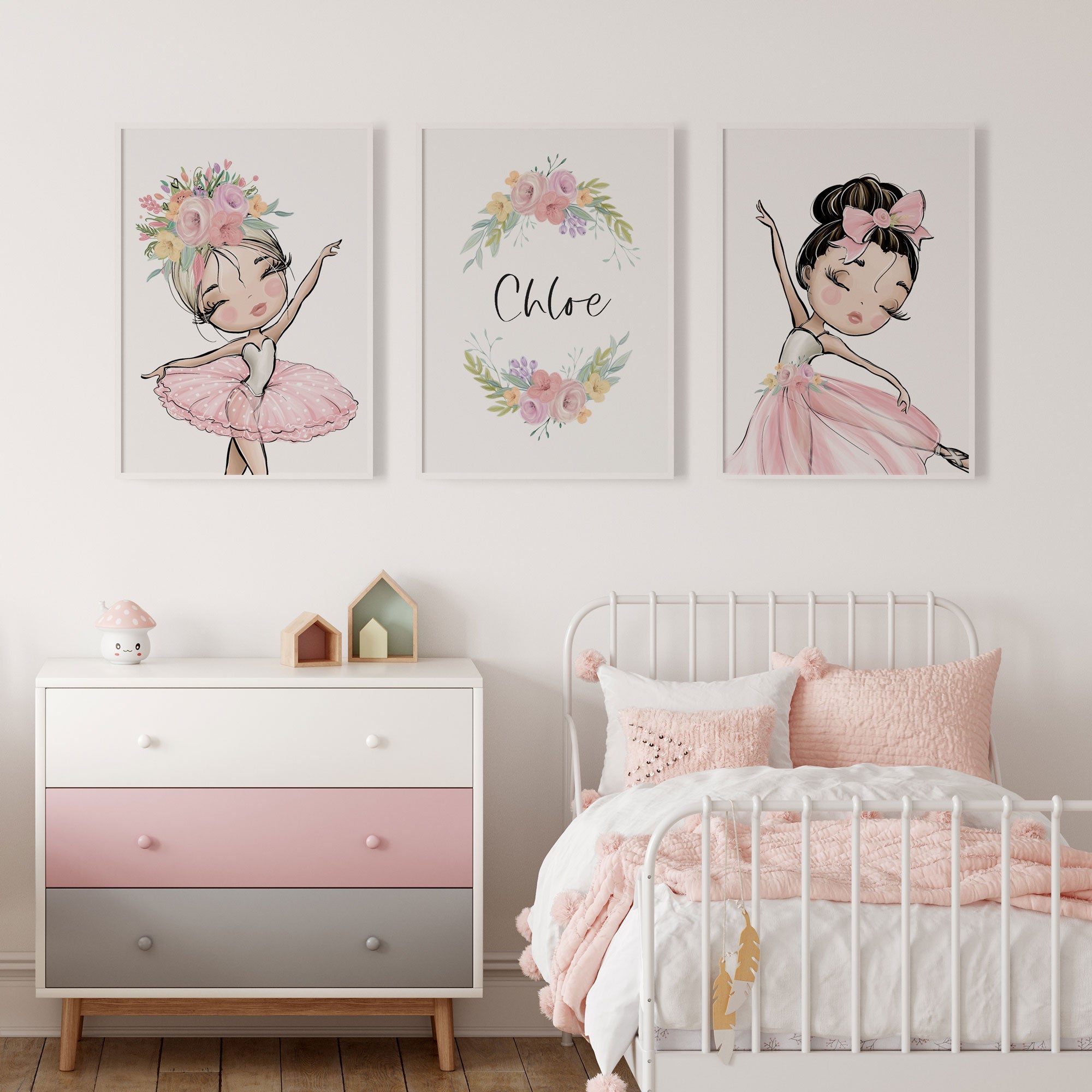 Dance Ballet Ballerina hotsell Wall Hook Sign Custom Colors Functional Wall Art Girls Teens Room Decor Handpainted Nursery Dance Studio Art Unique