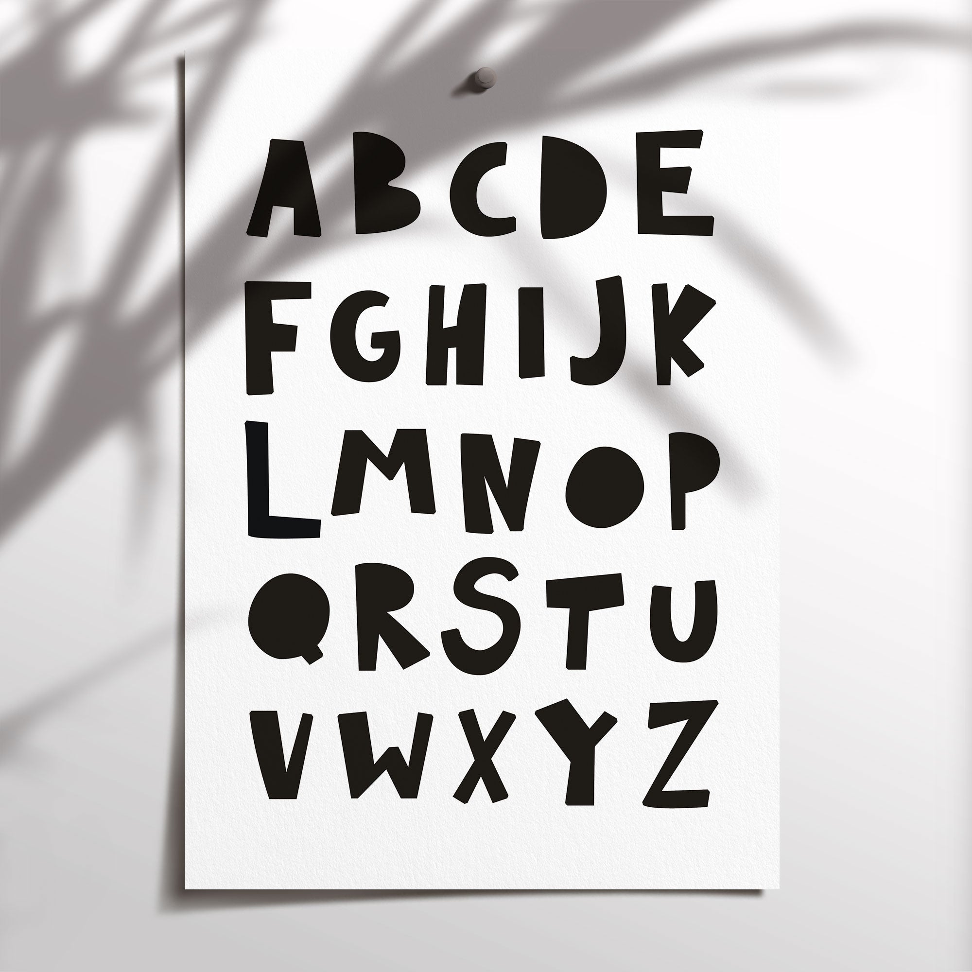 Jungle Animals, Alphabet & Rainbow Prints
