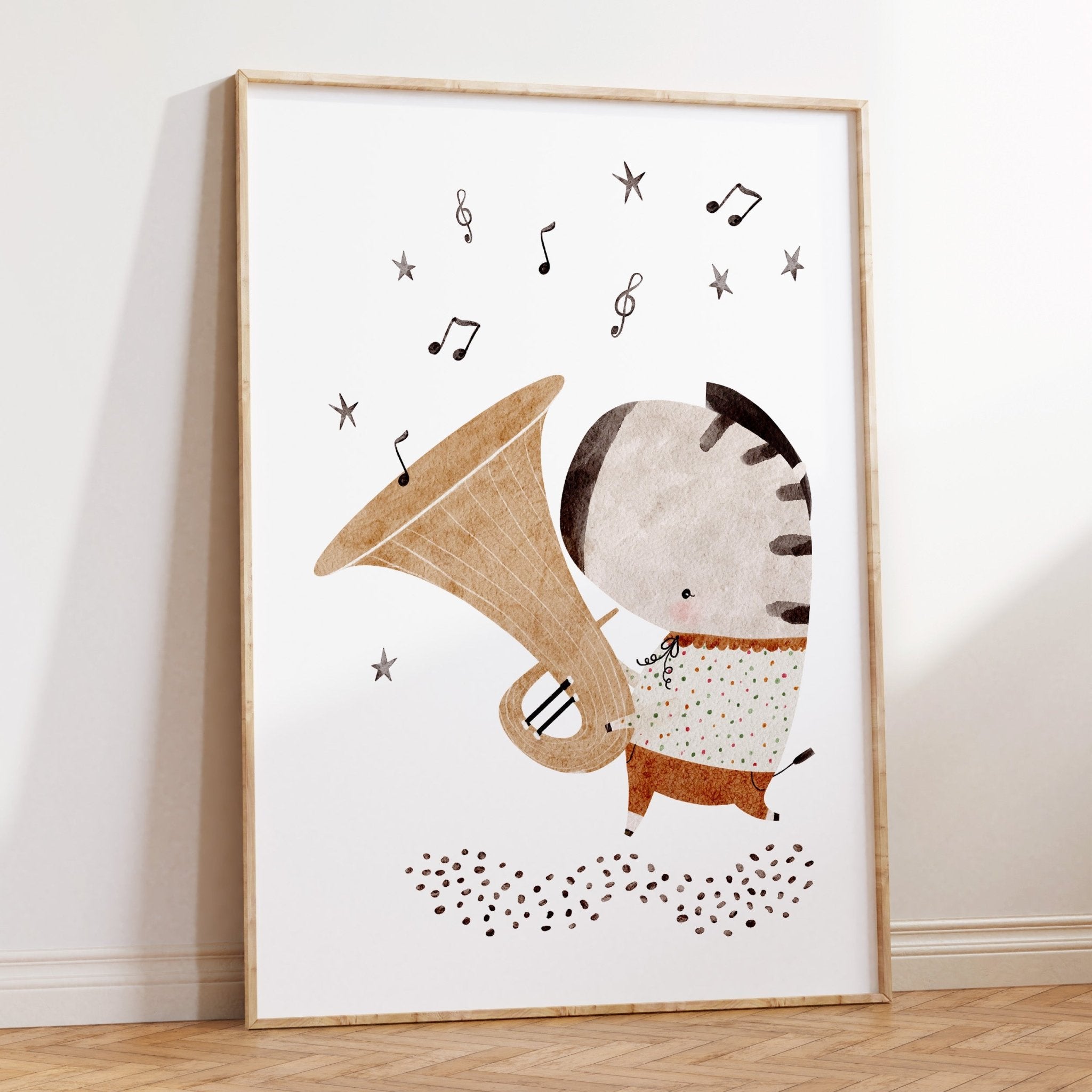 Jungle Jazz Zebra Print