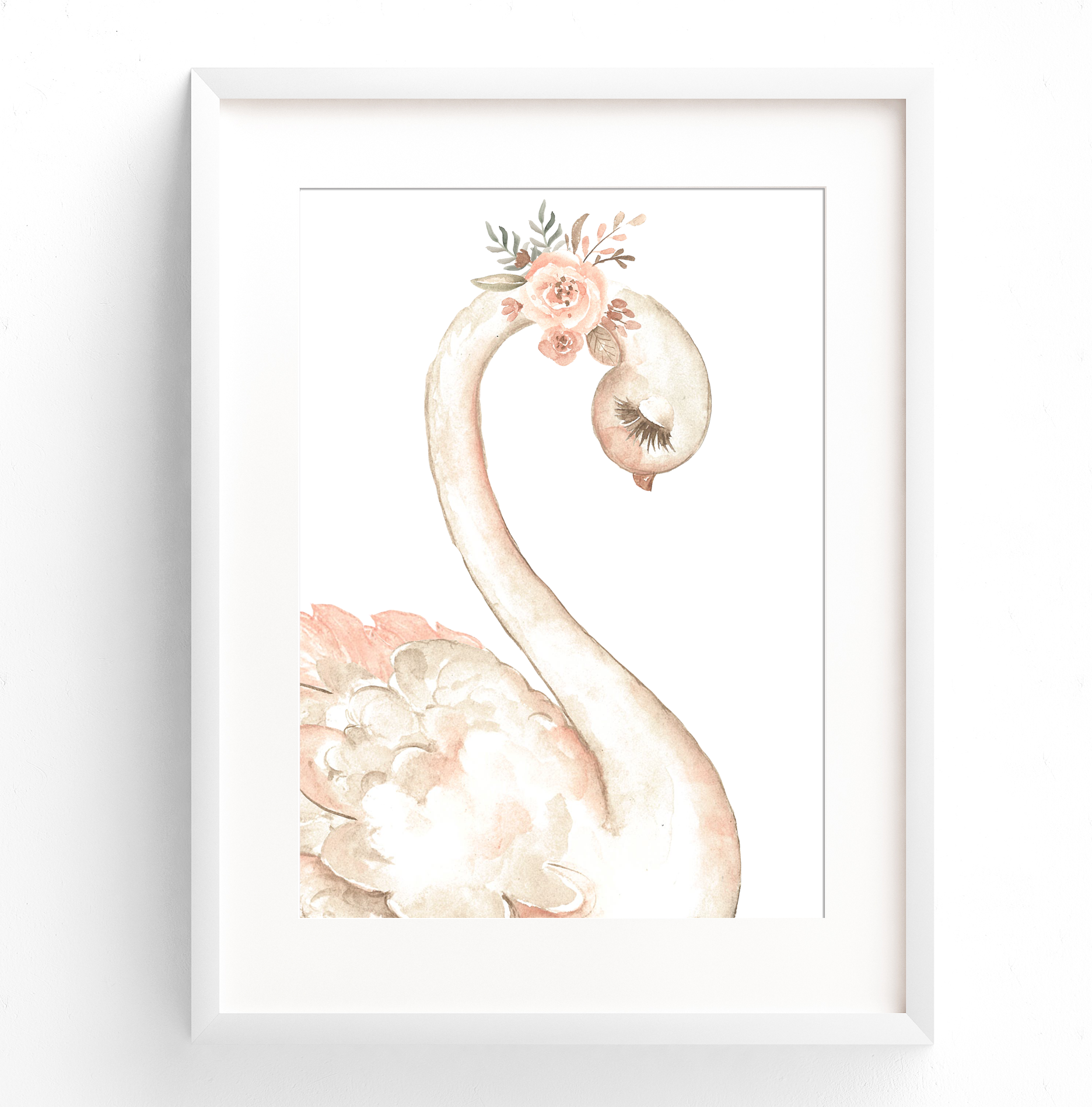 Swan Print