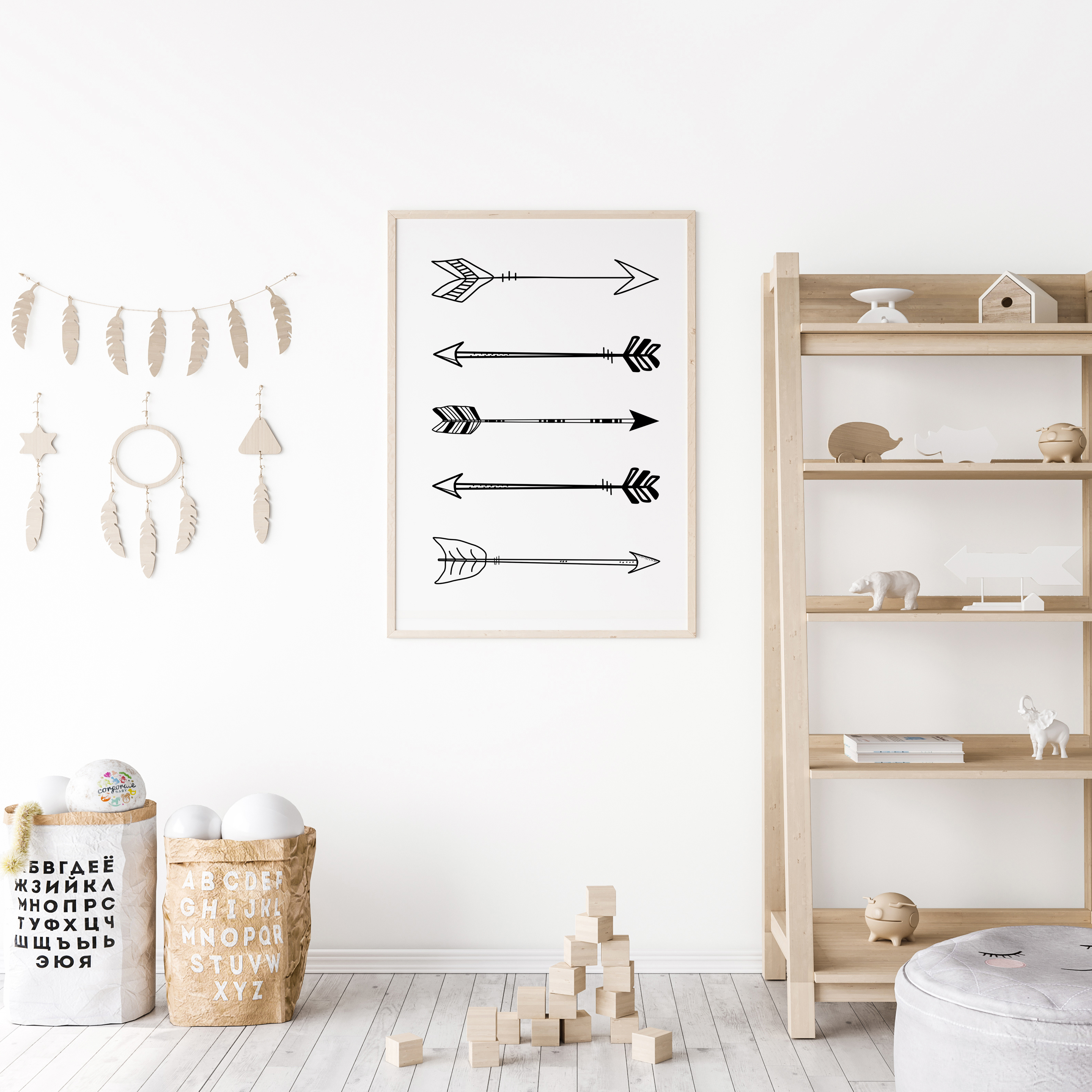 Tribal Arrows Print